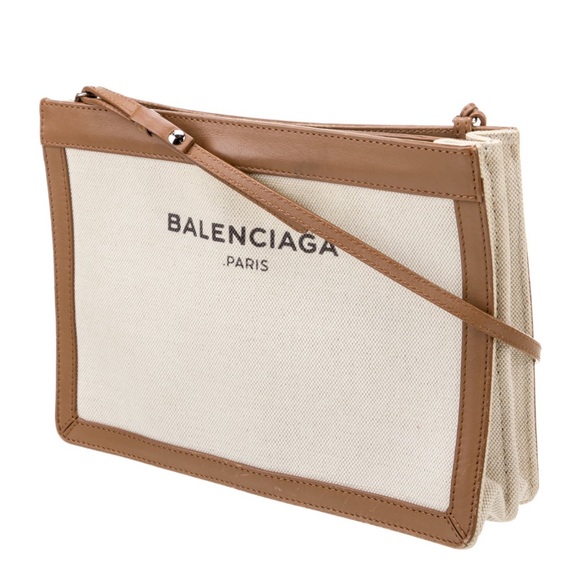 Balenciaga The Navy Vintage Pochette W/ COA - Picture 3 of 13